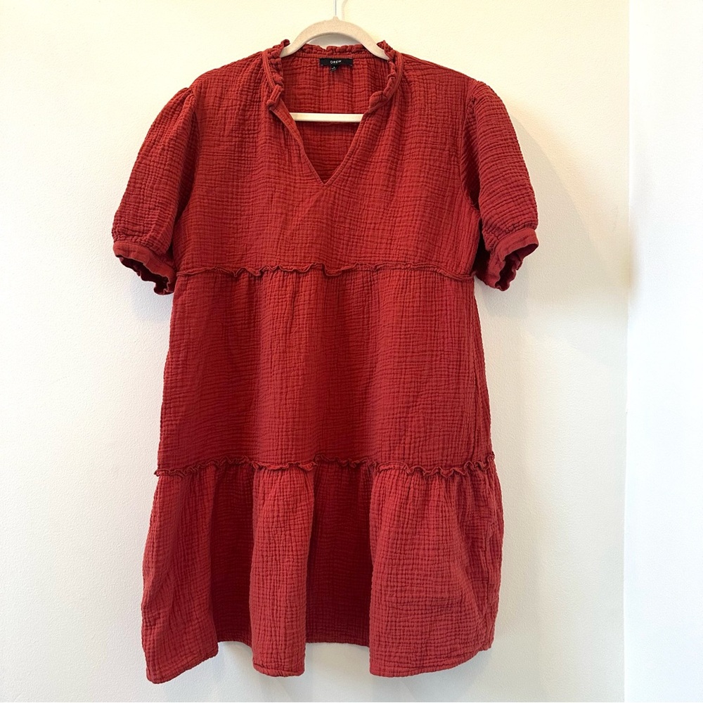 Anthropologie Drew Babydoll Dress Size Large